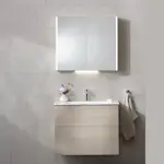 Möbelpaket Miller Badrum New York med Bloc Tvättställ och Spegelskåp