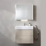 Möbelpaket Miller Badrum New York med Bloc Tvättställ och Spegel