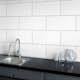 Kakel Arredo Polar Vit Blank 20x50 cm