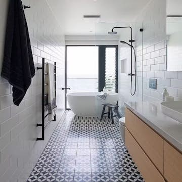 Kakel Formhome Vit Matt 10x30 cm