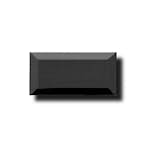 Kakel Lhådös Biselado Fasad Svart 8x15 cm