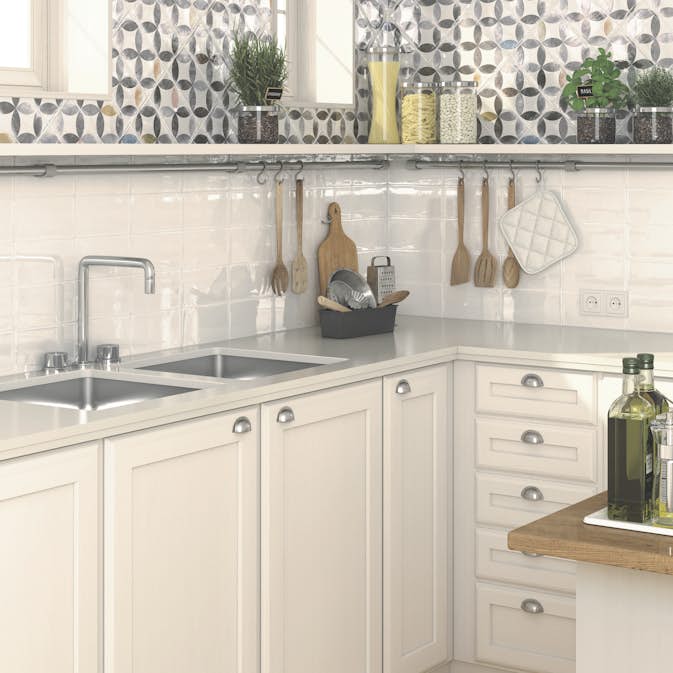 Kakel Vives Etnia Blanco 10x20