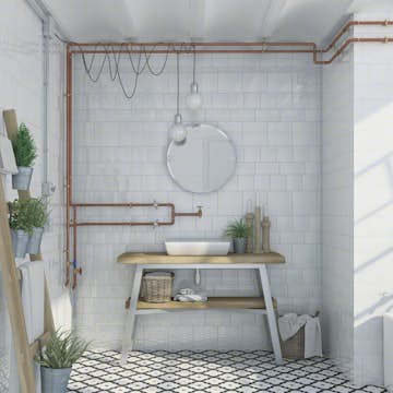 Kakel Vives Etnia Blanco 20x20