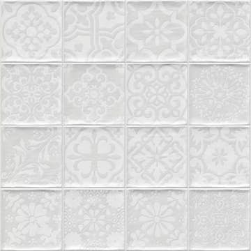 Kakel Vives Tamil Vit 13x13 cm