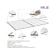 Kanalplast 10 mm Halle Isolux Klar Komplett Tak