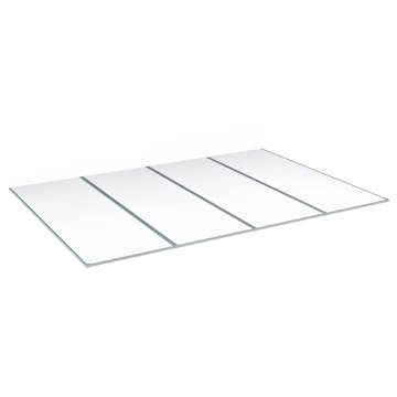 Kanalplast 55 mm Halle Isolux Opal Komplett Tak