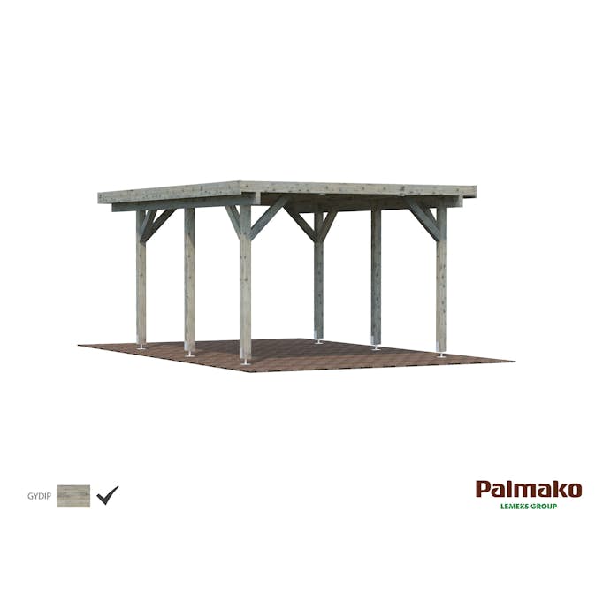 Carport Palmako Karl 11,7 m2