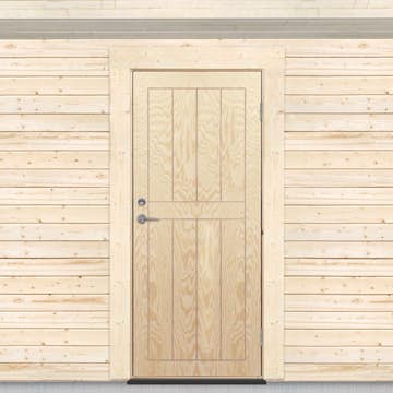 Kallförrådsdörr Sveadörren Obehandlad