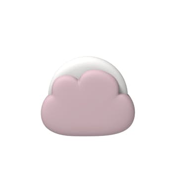 LED-Lampa Kreafunk Cloudy Kids Trådlös