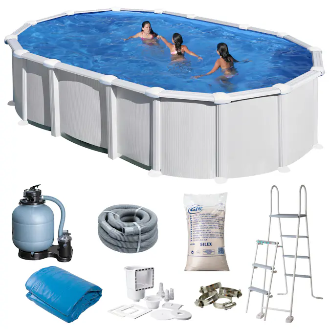 Poolpaket Swim & Fun Basic Pool Oval