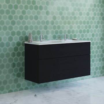 Tvättställsskåp Dansani Luna Kantate Dubbel