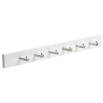 Klädhängare Habo Dot Vit/Rostfri