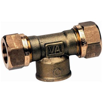 Klämringskoppling Vatette 1167 T-Rör Invändig