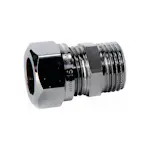 Klämringskoppling Vatette Rak Utvändig Förkromad