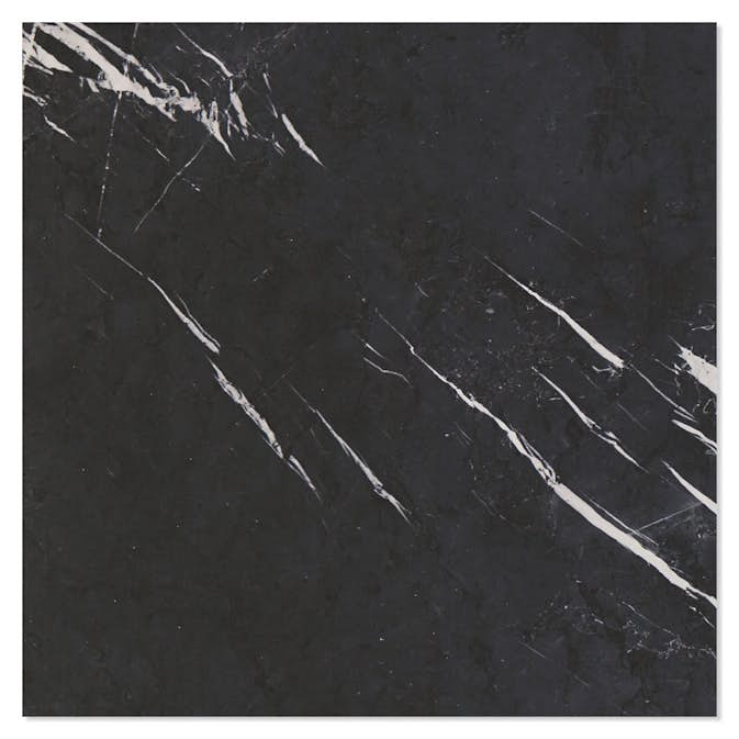 Kakel Hill Ceramic Caronte Svart Blank 60x60 cm