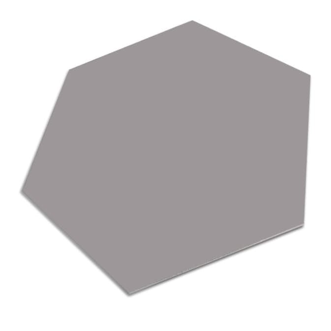 Klinker Hill Ceramic Hexagon Basic Hex 25 Grå 25x22 cm