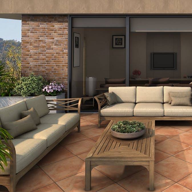 Klinker Hill Ceramic Caravista Brons 33x66 cm