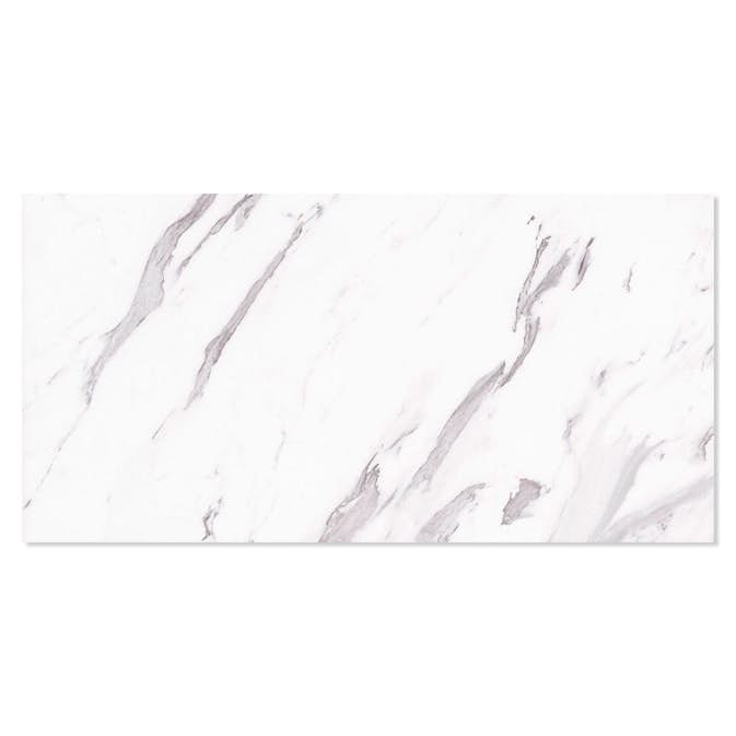 Klinker Hill Ceramic Alcamo Carrara Vit 33x66 cm
