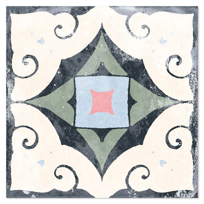 Klinker Hill Ceramic Heritage Flerfärgad 25x25 cm
