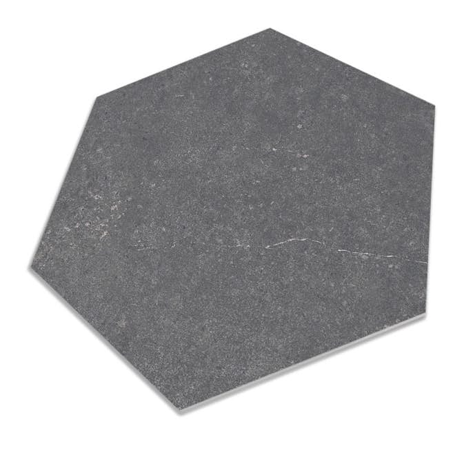 Klinker Hill Ceramic Hexagon Traffic Hex 25 Mörkgrå 25x22 cm
