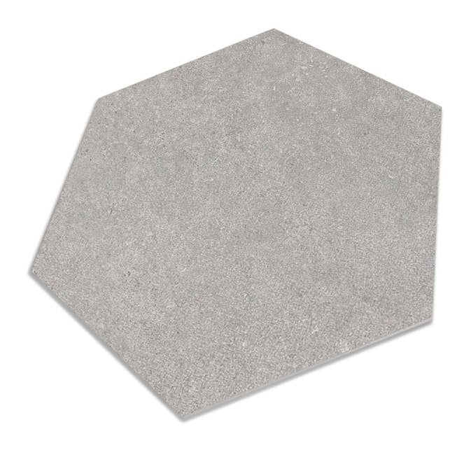 Klinker Hill Ceramic Hexagon Traffic Hex 25 Grå 25x22 cm