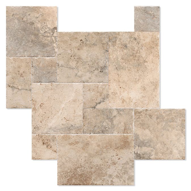 Klinker Crosscut Hill Ceramic Beige 44x66 cm Matt Modular