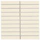 Klinker Arredo Quartz Bone Beige Mosaic 2x30 cm