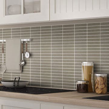 Klinker Arredo Quartz Brun Mosaic 2x30 cm