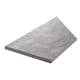 Uteklinker Bricmate Z Quartzit Grey Pool Inner Corner Left 30x60 cm