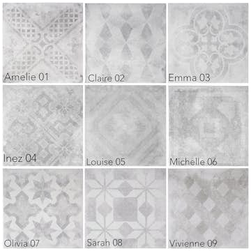 Klinker Lhådös Boom White Mix cm