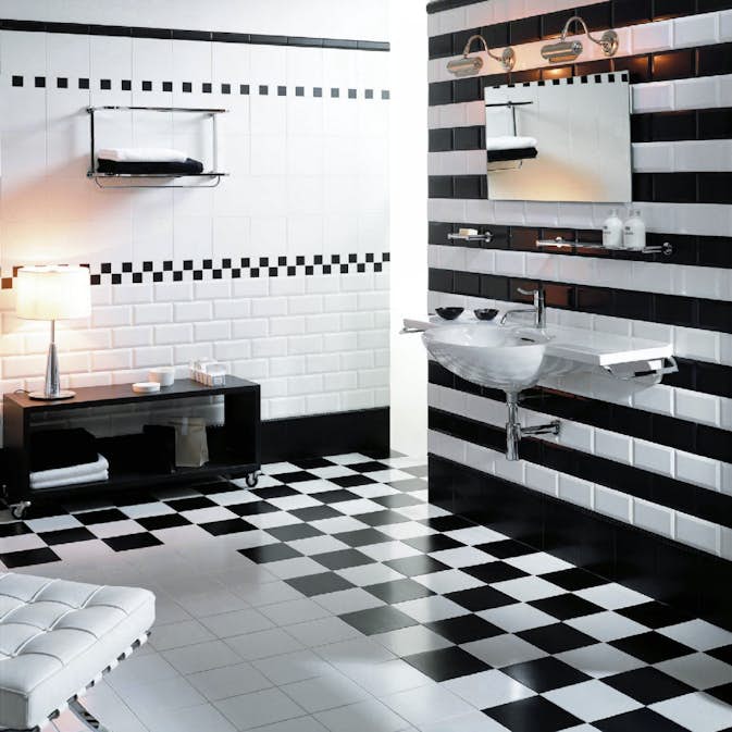 Klinker Lhådös Chess Vit 20x20 cm