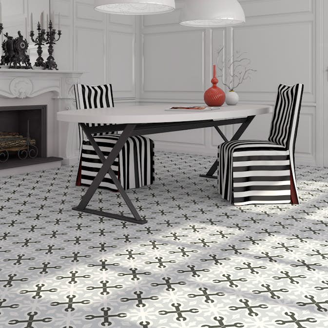 Klinker Vives Llagostera Gris 20x20 cm