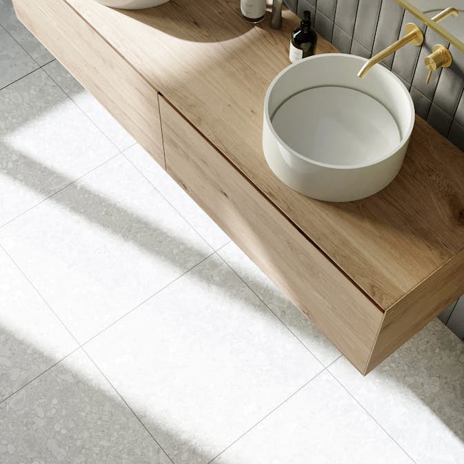 Klinker Hill Ceramic Ceppostone Ljusgrå Matt 60x60 cm