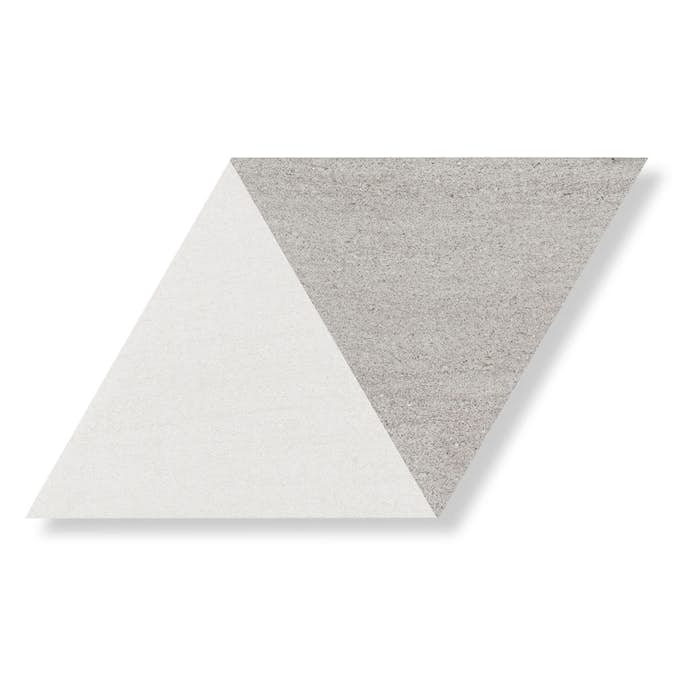 Klinker Hill Ceramic Diamond Grå-Vit 70x40 cm
