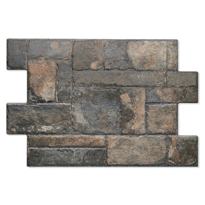 Klinker Brasil Hill Ceramic Brun 44x60 cm Matt