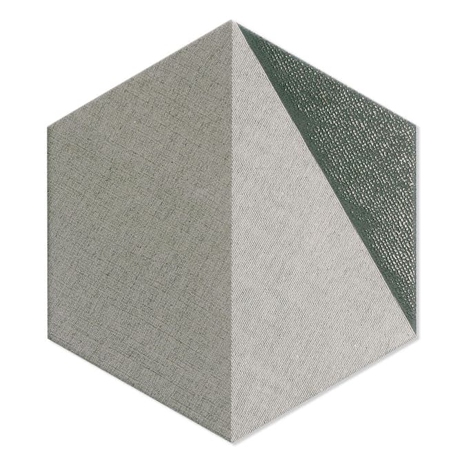 Klinker Hill Ceramic Hextangram Grå 29x33 cm
