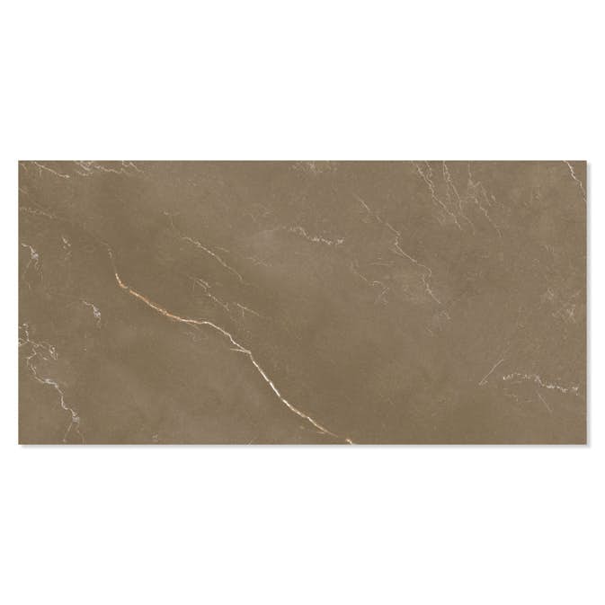 Klinker Hill Ceramic Crotone Brun Polerad 60x120 cm