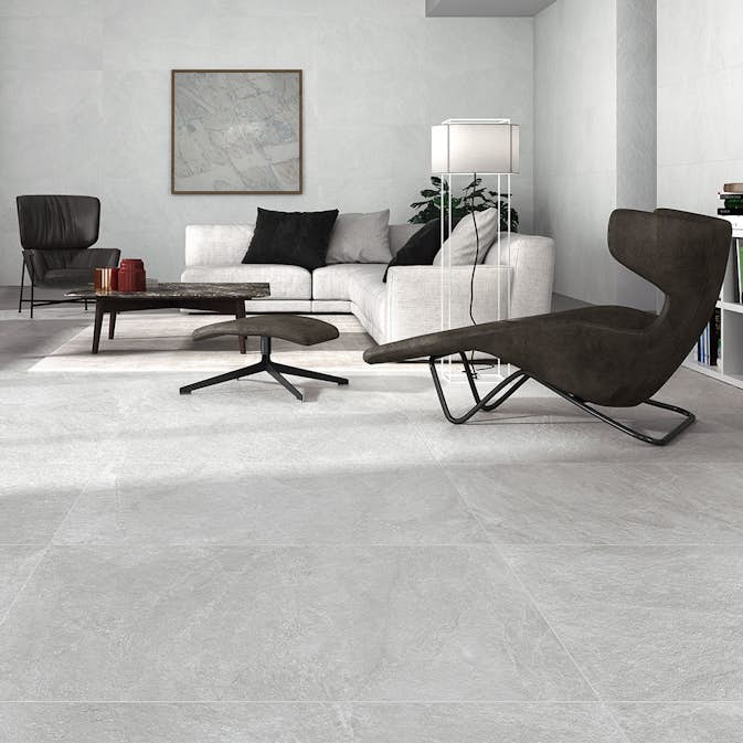 Klinker Hill Ceramic Slate Rock Grå 60x120 cm