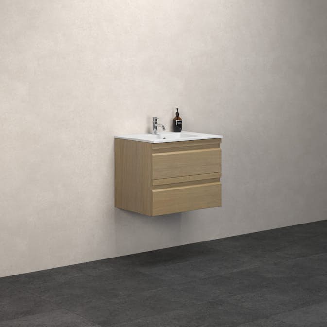 Tvättställsskåp Dansani Luna Minore med Integrerat Handtag