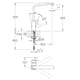 Köksblandare Grohe Eurocube 31255