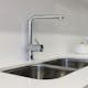 Köksblandare Grohe Minta 32168 Engreppsblandare Krom med Svängbar Pip & StarLight