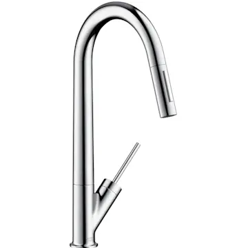 Köksblandare Axor Starck med Utdragbar Pip