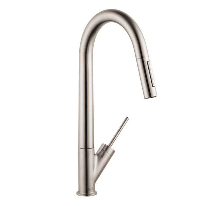 Köksblandare Axor Starck med Utdragbar Pip