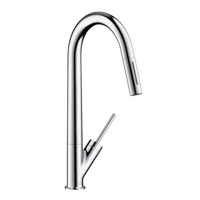 Köksblandare Axor Starck med Utdragbar Pip