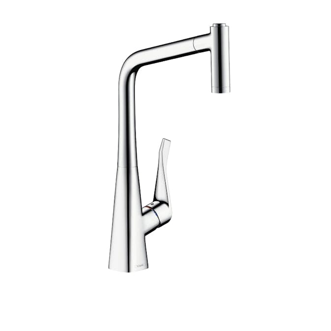 Köksblandare Hansgrohe Metris med Utdragbar Pip Stål