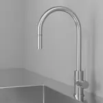 Köksblandare Scandtap Steel Accent med Utdragbar Pip