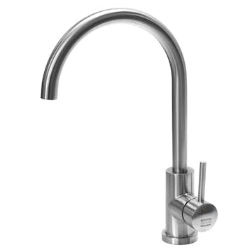 Köksblandare Strand Stainless Solid SO-1001 Rostfri Engreppsblandare Svängbar Pip