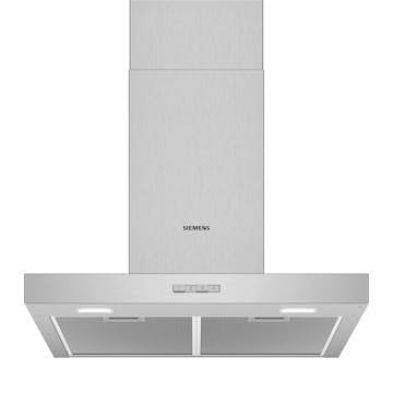 Vägghängd Köksfläkt Siemens LC64BBC50 iQ100 Standard Frånluft/Kolfilterfläkt Silver