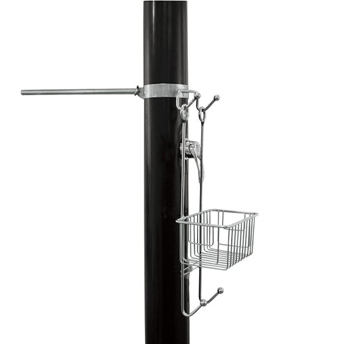 Kombifäste Demerx Tillbehör till Utedusch Sunny 40 med Handduksstång