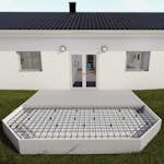 Komplett Grundmäklarna Grundpaket Mot Fasad